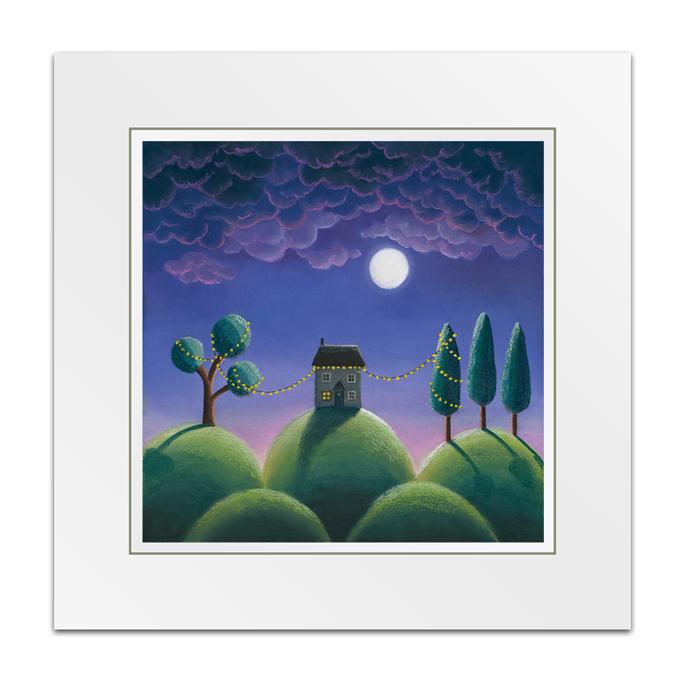 Party Lights Artist Proof by Lucy Pittaway